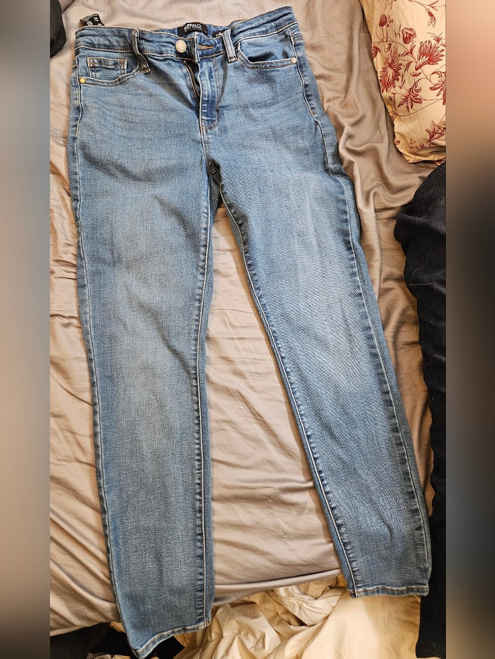 Buffalo David Bitton Light Blue Skinny Jeans